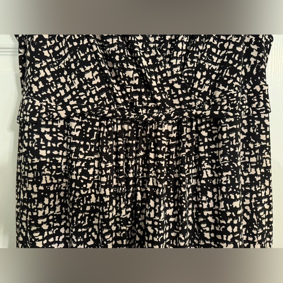 New Directions Maxi Women’s White/Cream & Black Dress ~ Size 1X - Picture 5 of 8